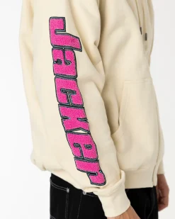 Sweats|JACKER ABSOLEM ZIPPED HOODIE - BEIGE