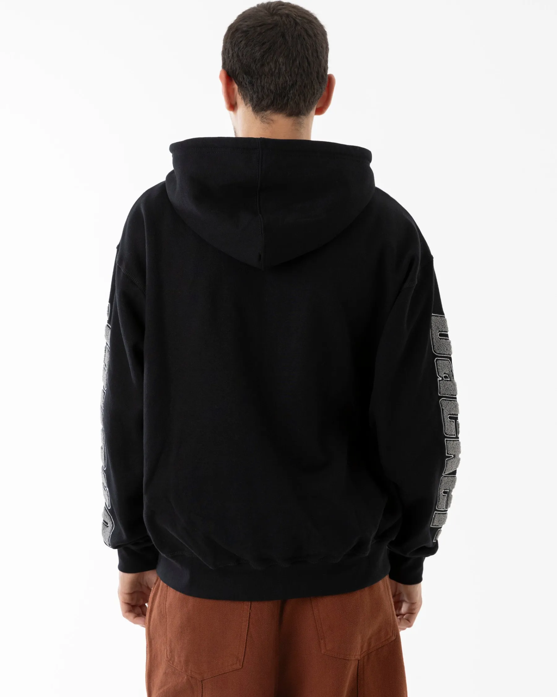 Sweats|JACKER ABSOLEM ZIPPED HOODIE - BLACK