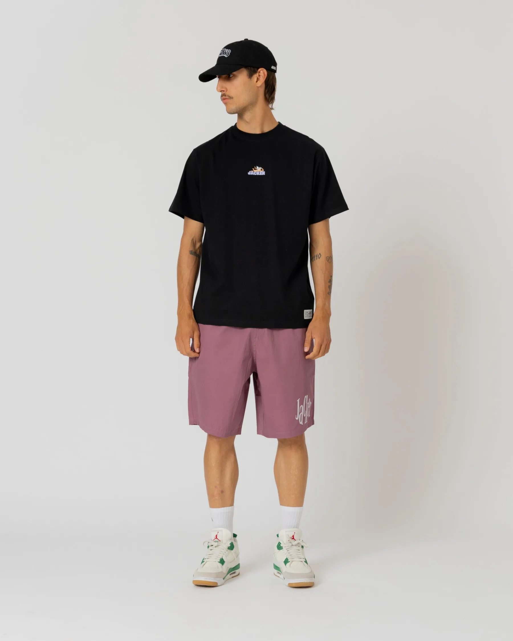 T-shirts|JACKER ANGELS T-SHIRT - BLACK