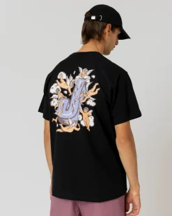 T-shirts|JACKER ANGELS T-SHIRT - BLACK