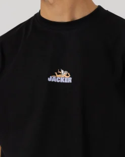 T-shirts|JACKER ANGELS T-SHIRT - BLACK