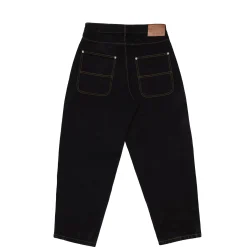 Pantalons & Shorts|Denim|JACKER BIG PHARMA DENIM BAGGY PANT - BLACK
