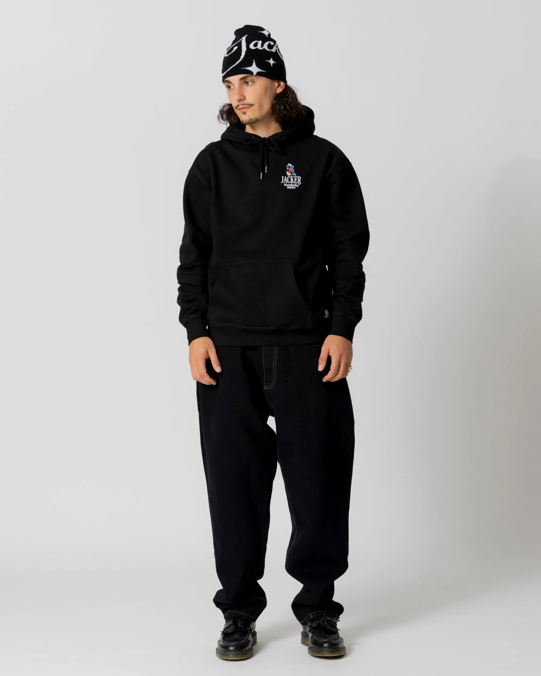 Sweats|JACKER BIG PHARMA HOODIE - BLACK