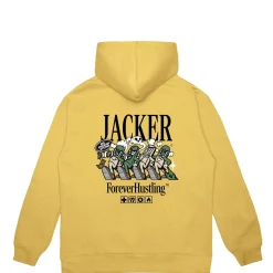 Sweats|JACKER BIG PHARMA HOODIE - YELLOW