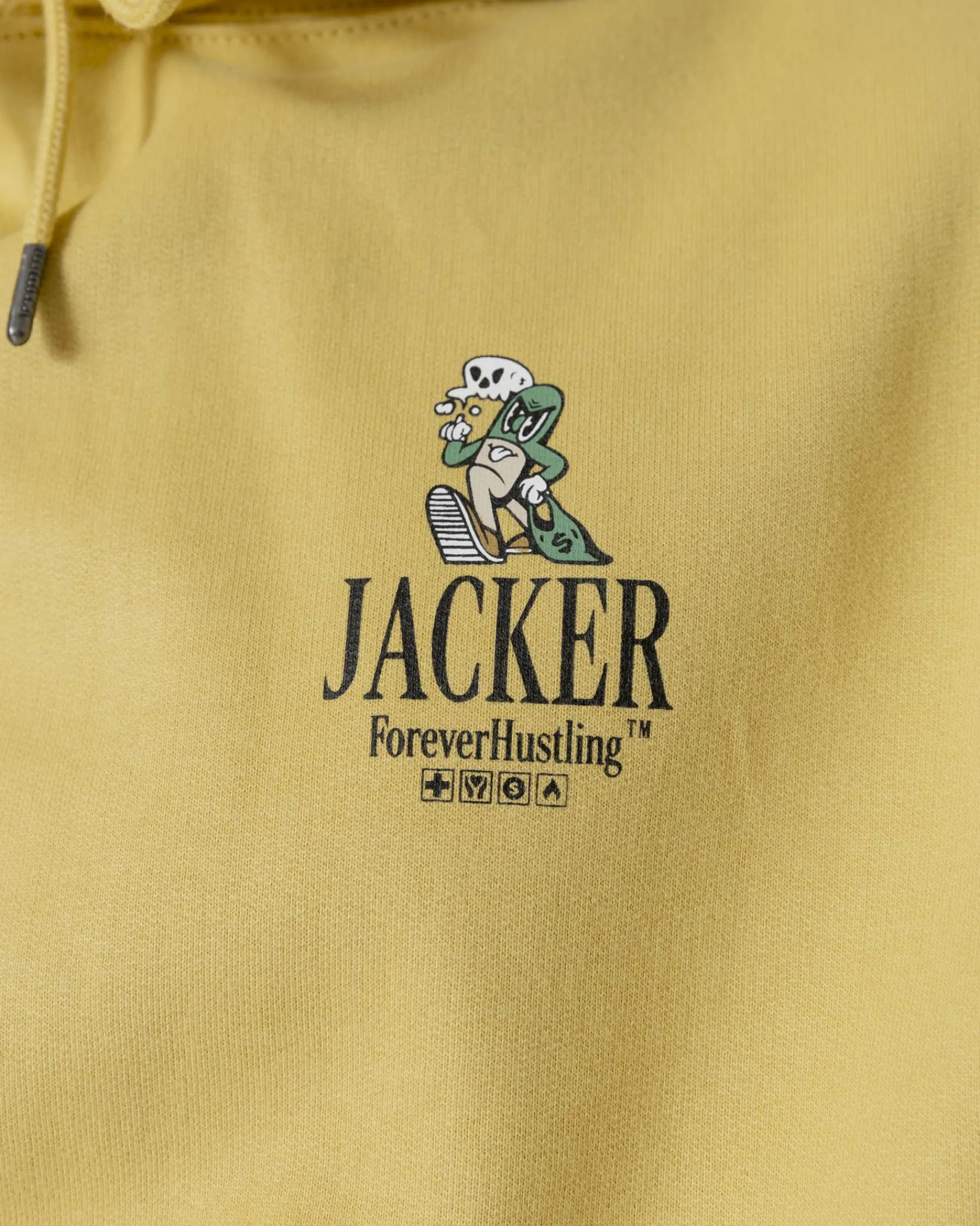 Sweats|JACKER BIG PHARMA HOODIE - YELLOW