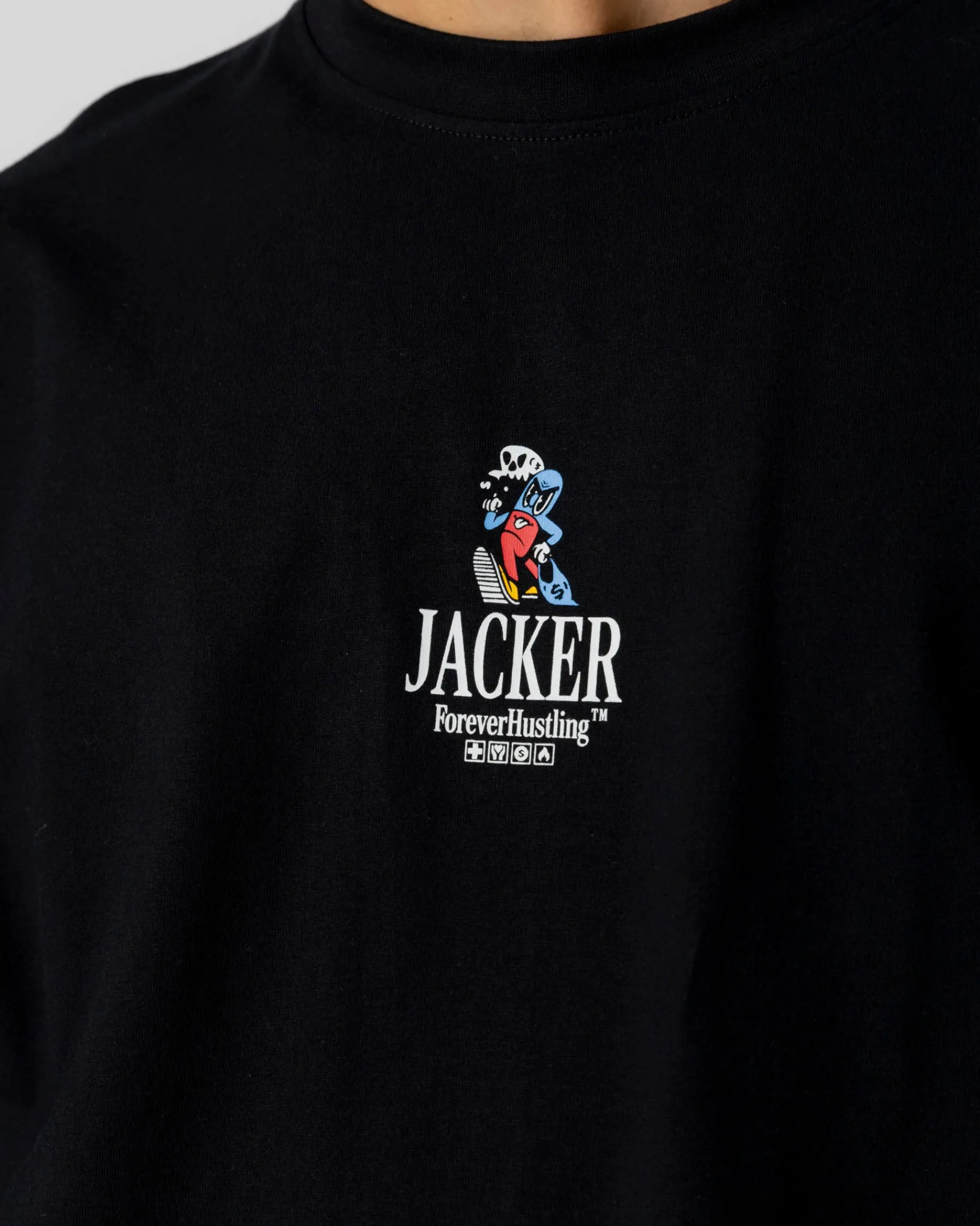 Long Sleeves|T-shirts|JACKER BIG PHARMA LONG SLEEVES - BLACK