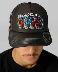 Headwear|JACKER BIG PHARMA TRUCKER CAP - BLACK
