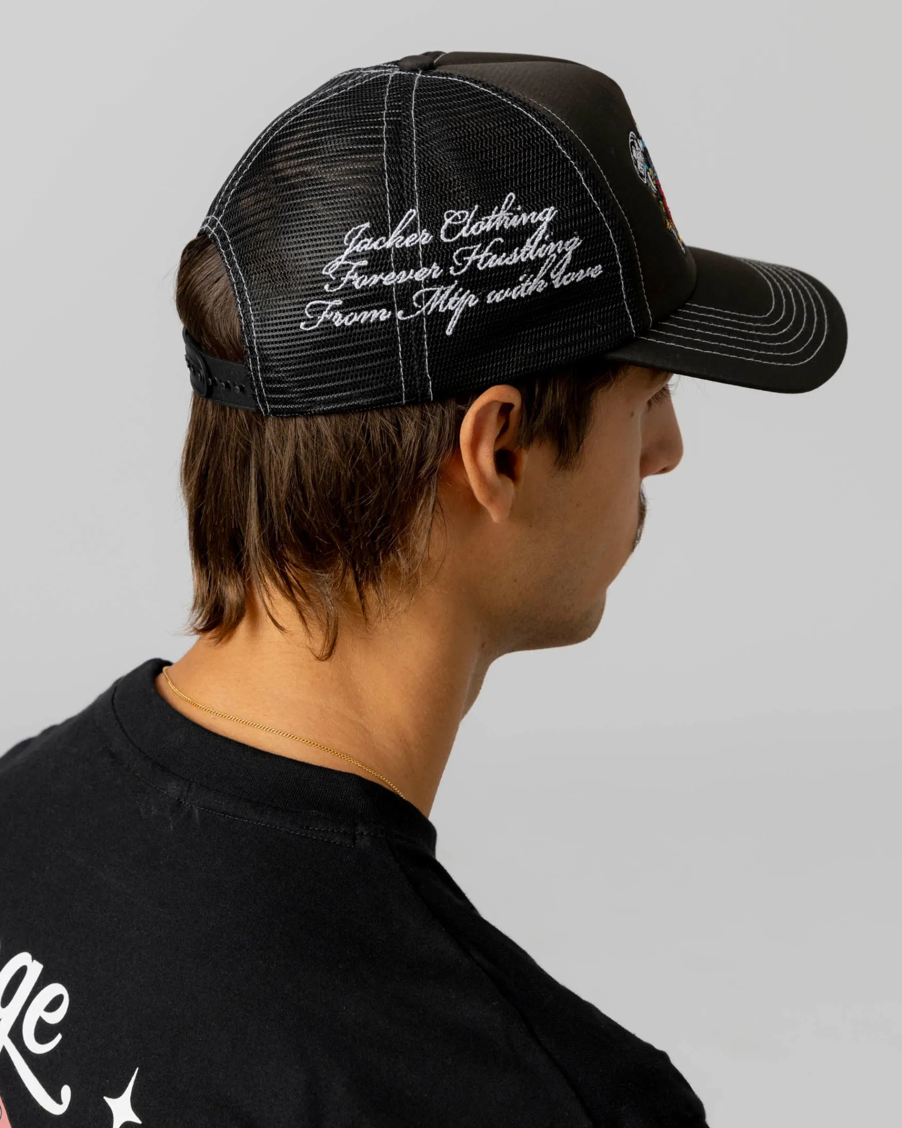 Headwear|JACKER BIG PHARMA TRUCKER CAP - BLACK
