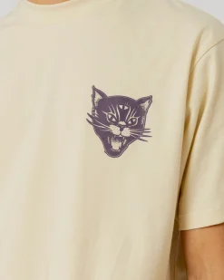 T-shirts|JACKER BLACK CATS T-SHIRT - BEIGE