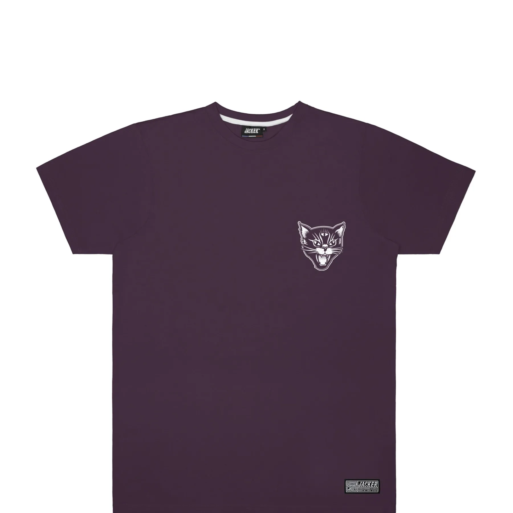 T-shirts|JACKER BLACK CATS - T-SHIRT - PURPLE