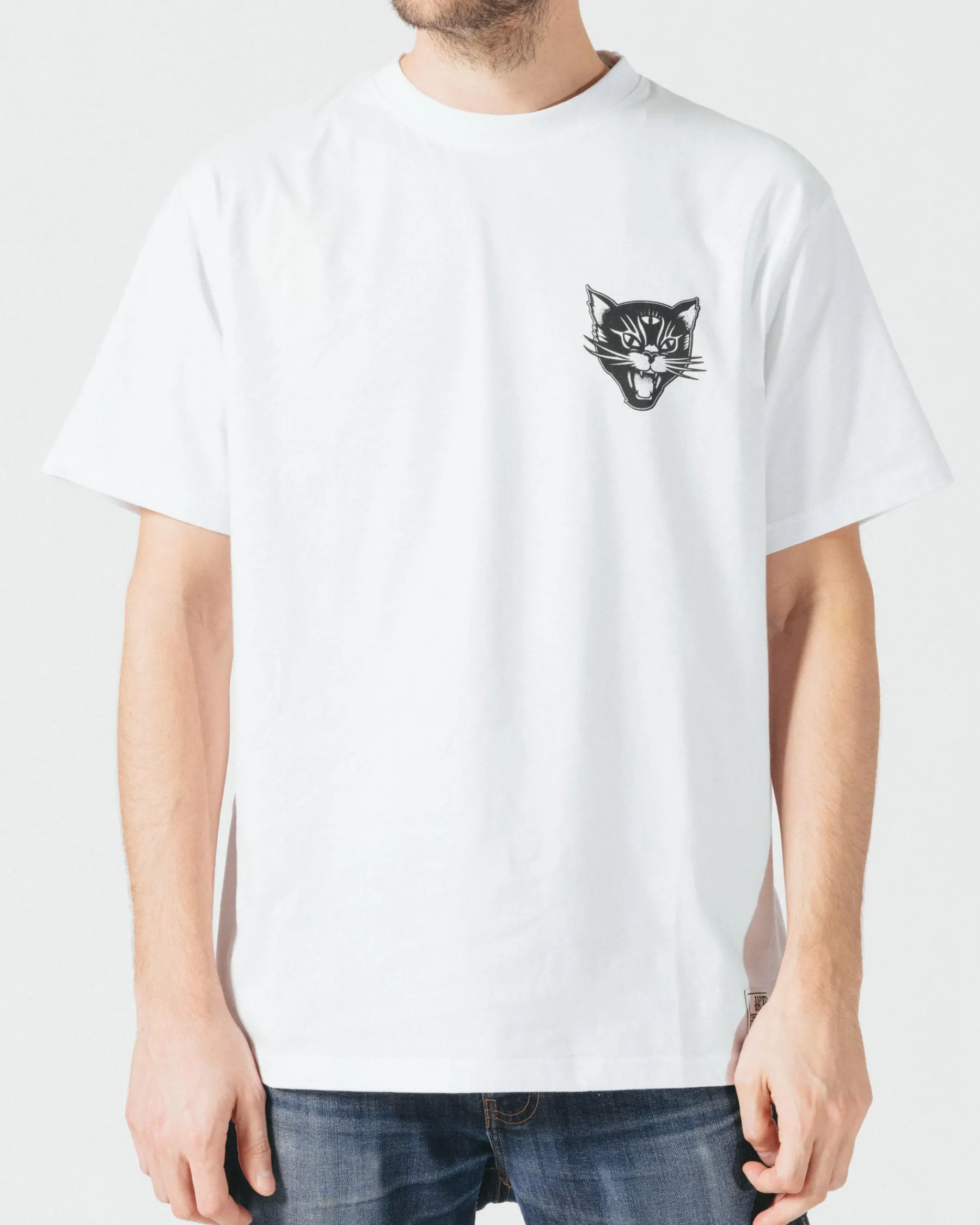 T-shirts|JACKER BLACK CATS - T-SHIRT - WHITE