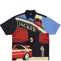 Chemises|JACKER BLACK TRADE SHIRT - AOP