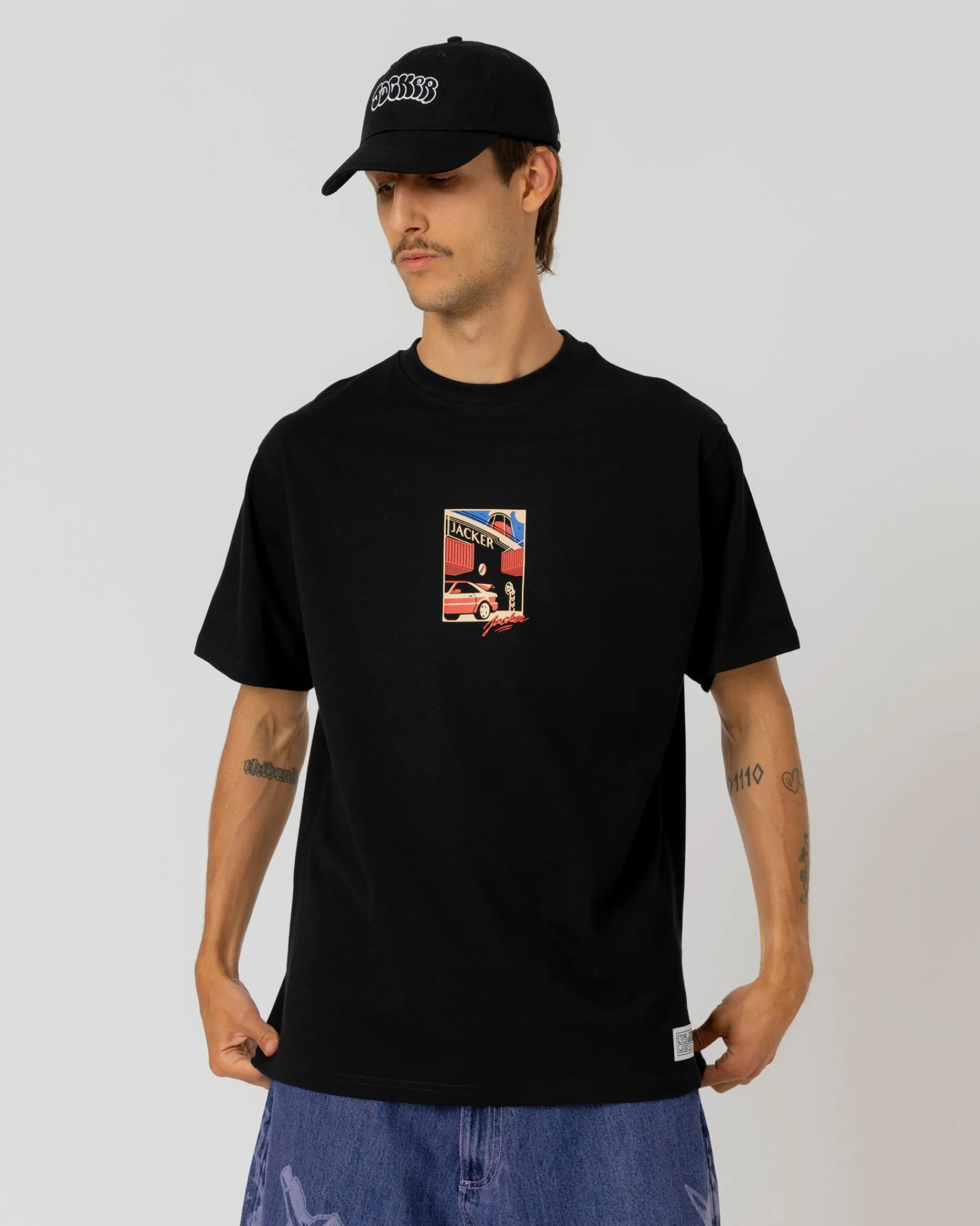 T-shirts|JACKER BLACK TRADE T-SHIRT - BLACK