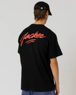 T-shirts|JACKER BLACK TRADE T-SHIRT - BLACK