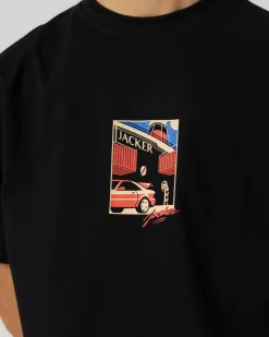 T-shirts|JACKER BLACK TRADE T-SHIRT - BLACK