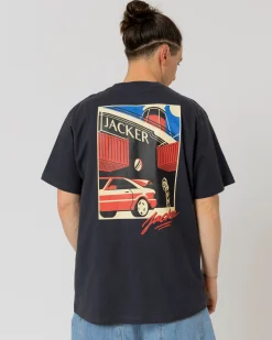T-shirts|JACKER BLACK TRADE T-SHIRT - BLUE