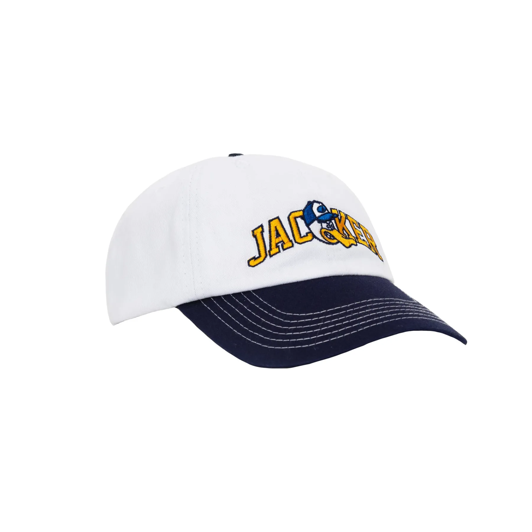 Headwear|JACKER CANARDO CAP - WHITE / NAVY