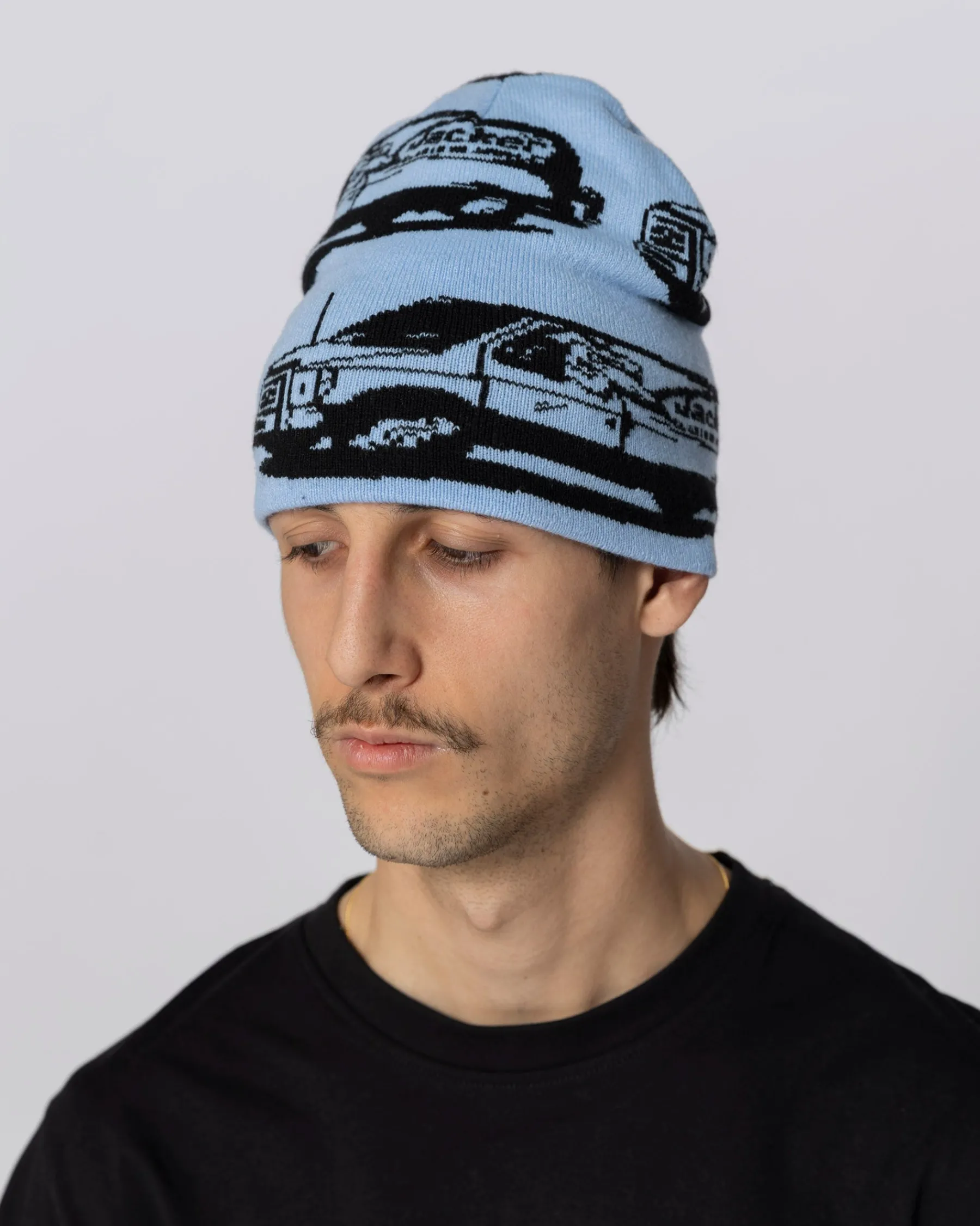 Headwear|JACKER CLEANER BEANIE - BLUE