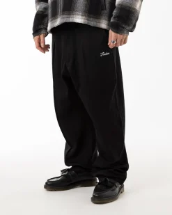 Pantalons & Shorts|JACKER CLIP BAGGY PANT - BLACK
