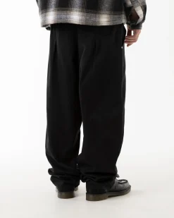 Pantalons & Shorts|JACKER CLIP BAGGY PANT - BLACK