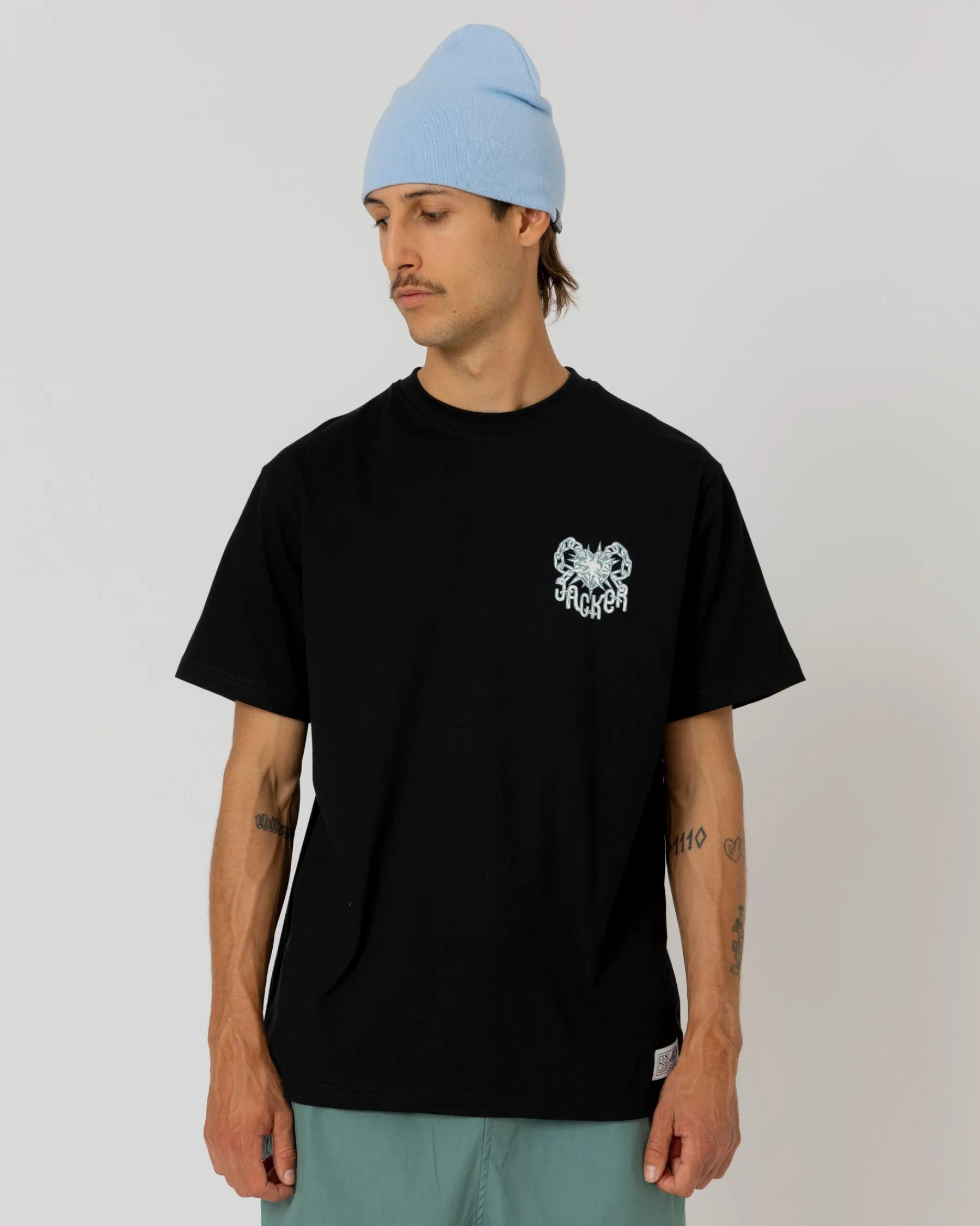 T-shirts|JACKER COLD HEART T-SHIRT - BLACK