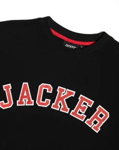 T-shirts|JACKER COLLEGE TEE - T-SHIRT - BLACK