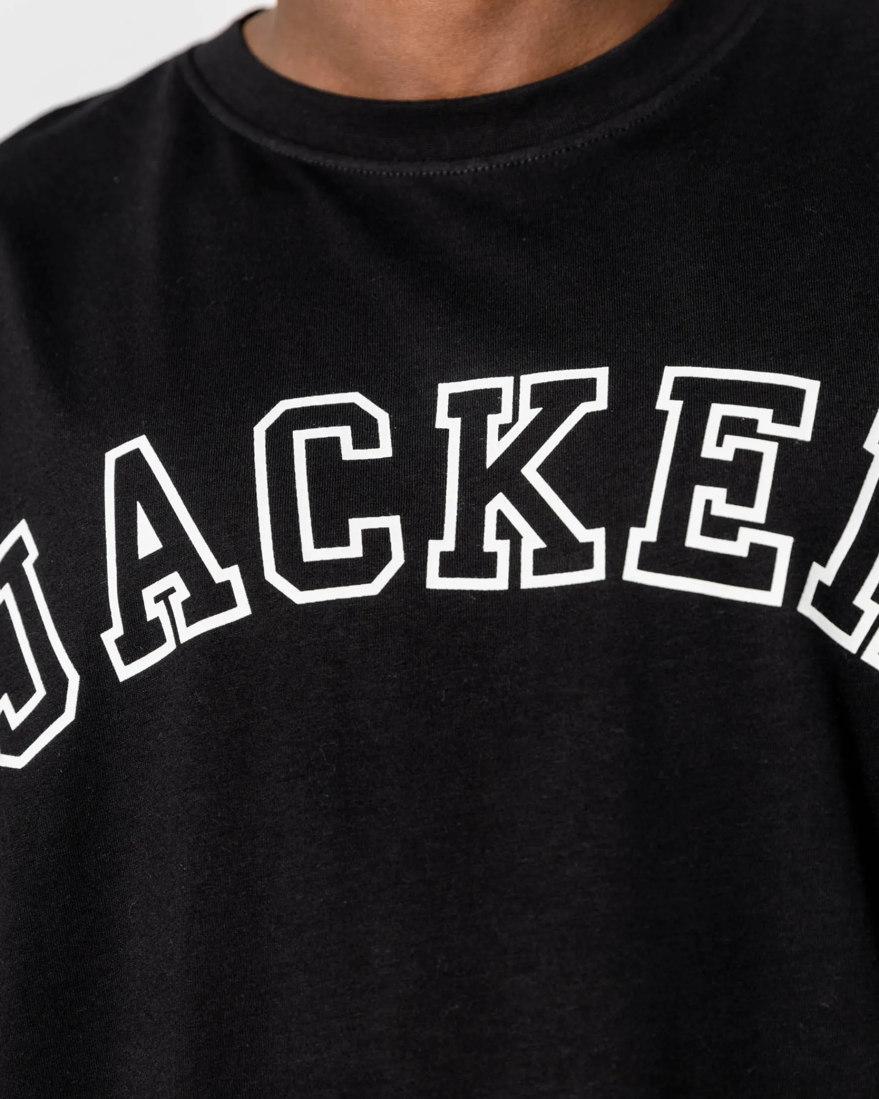 T-shirts|JACKER COLLEGE TEE - T-SHIRT - DOUBLE BLACK