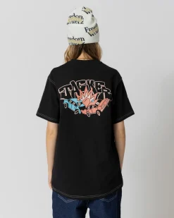 T-shirts|JACKER CRASH CAR T-SHIRT - BLACK