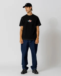 T-shirts|JACKER CRASH CAR T-SHIRT - BLACK