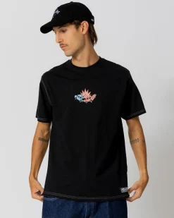T-shirts|JACKER CRASH CAR T-SHIRT - BLACK