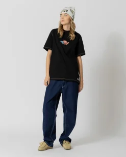 T-shirts|JACKER CRASH CAR T-SHIRT - BLACK