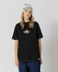 T-shirts|JACKER CRASH CAR T-SHIRT - BLACK