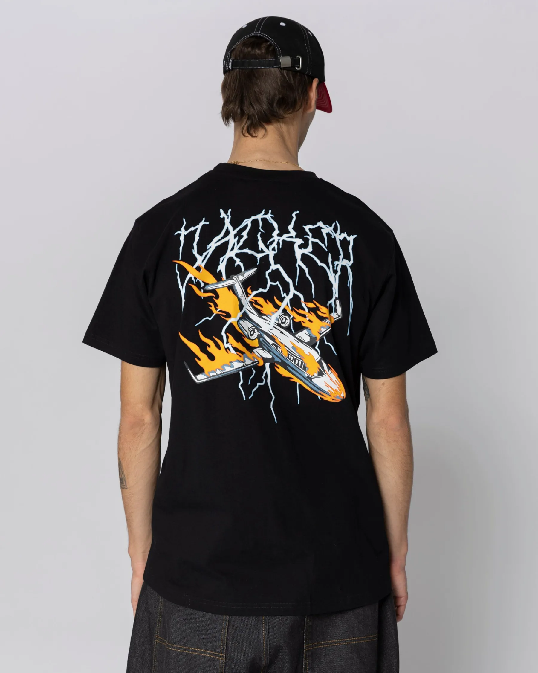 T-shirts|JACKER CRASH T-SHIRT - BLACK