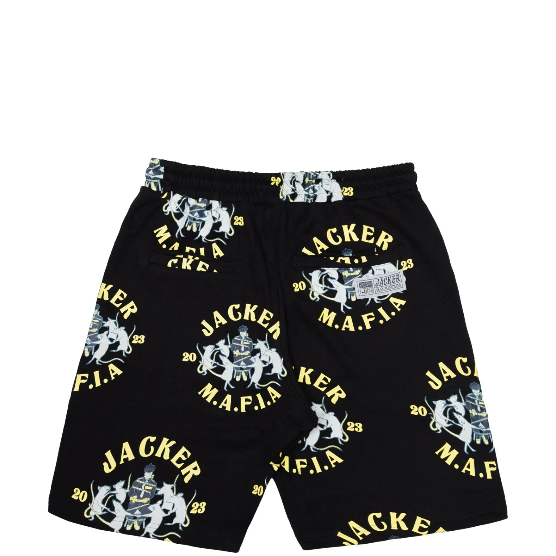 Pantalons & Shorts|JACKER DANCING RATS - SHORT - BLACK