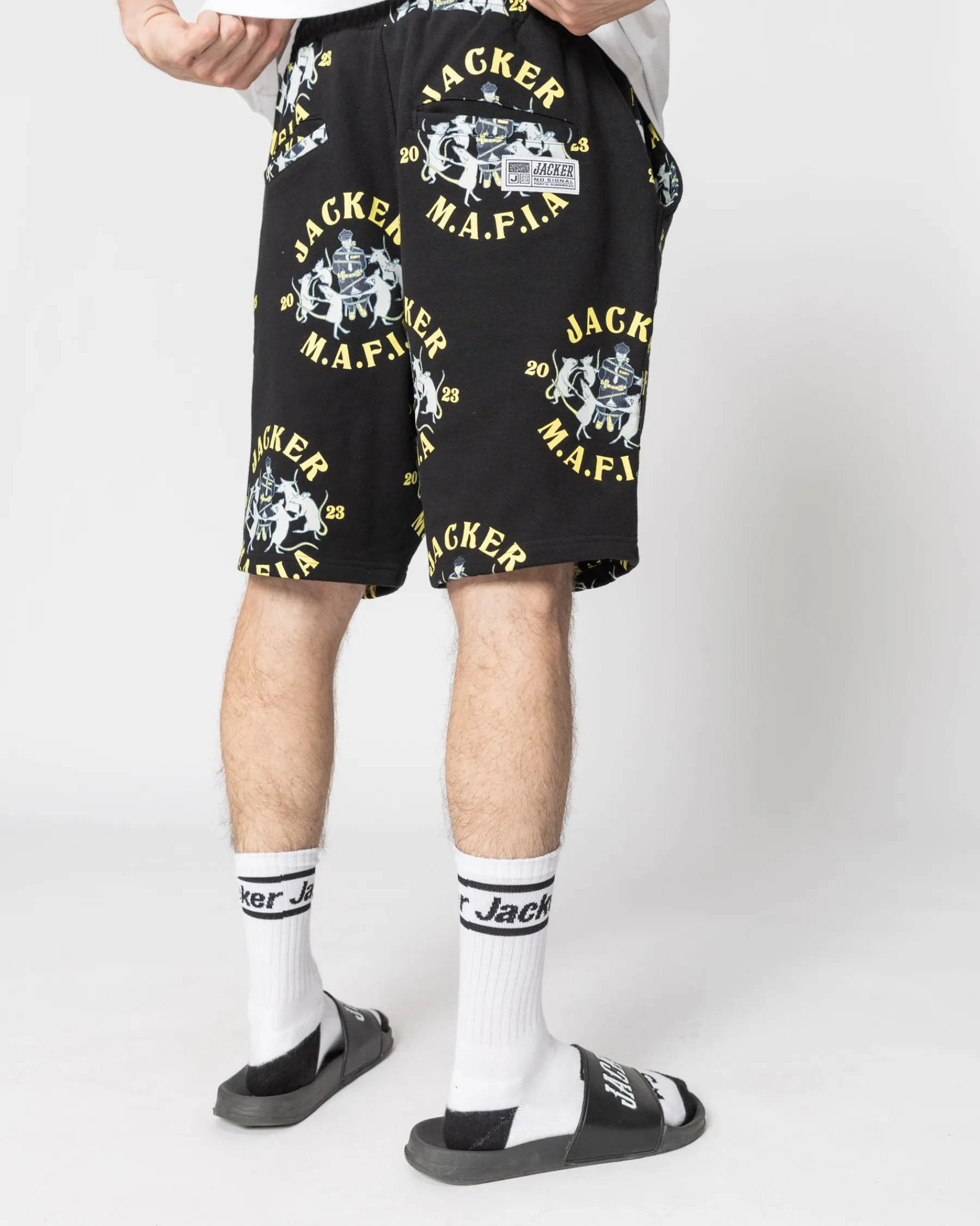 Pantalons & Shorts|JACKER DANCING RATS - SHORT - BLACK