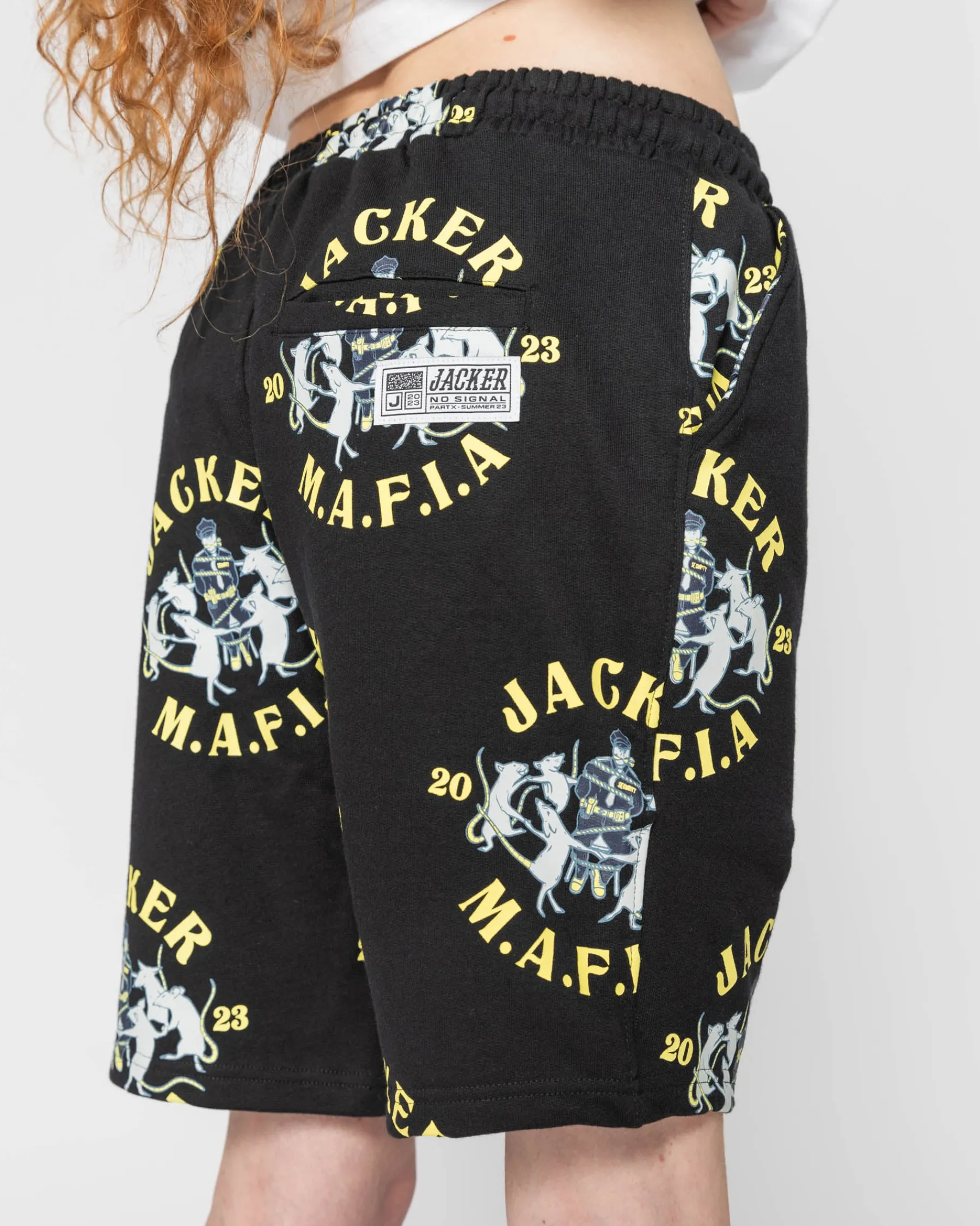 Pantalons & Shorts|JACKER DANCING RATS - SHORT - BLACK