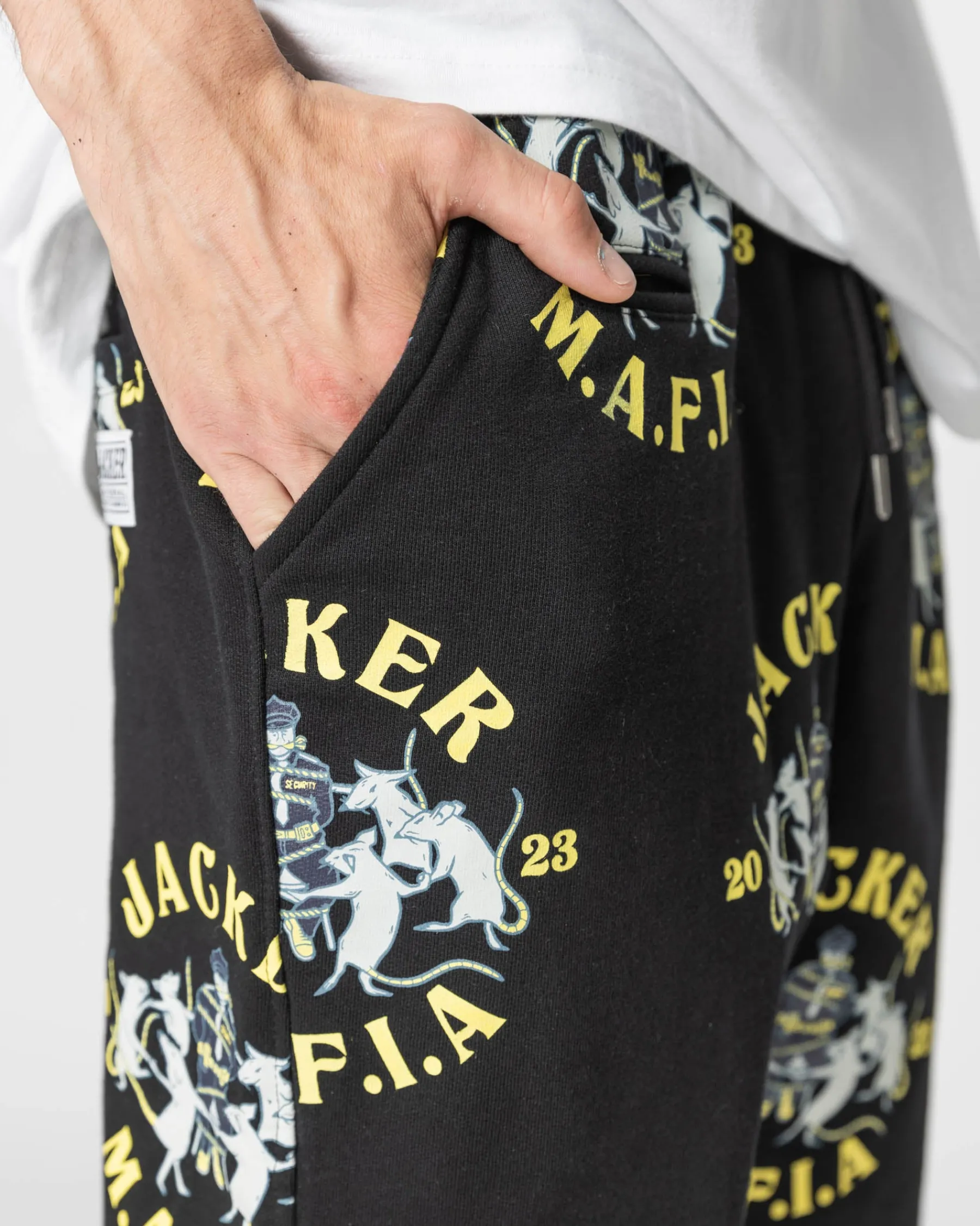 Pantalons & Shorts|JACKER DANCING RATS - SHORT - BLACK
