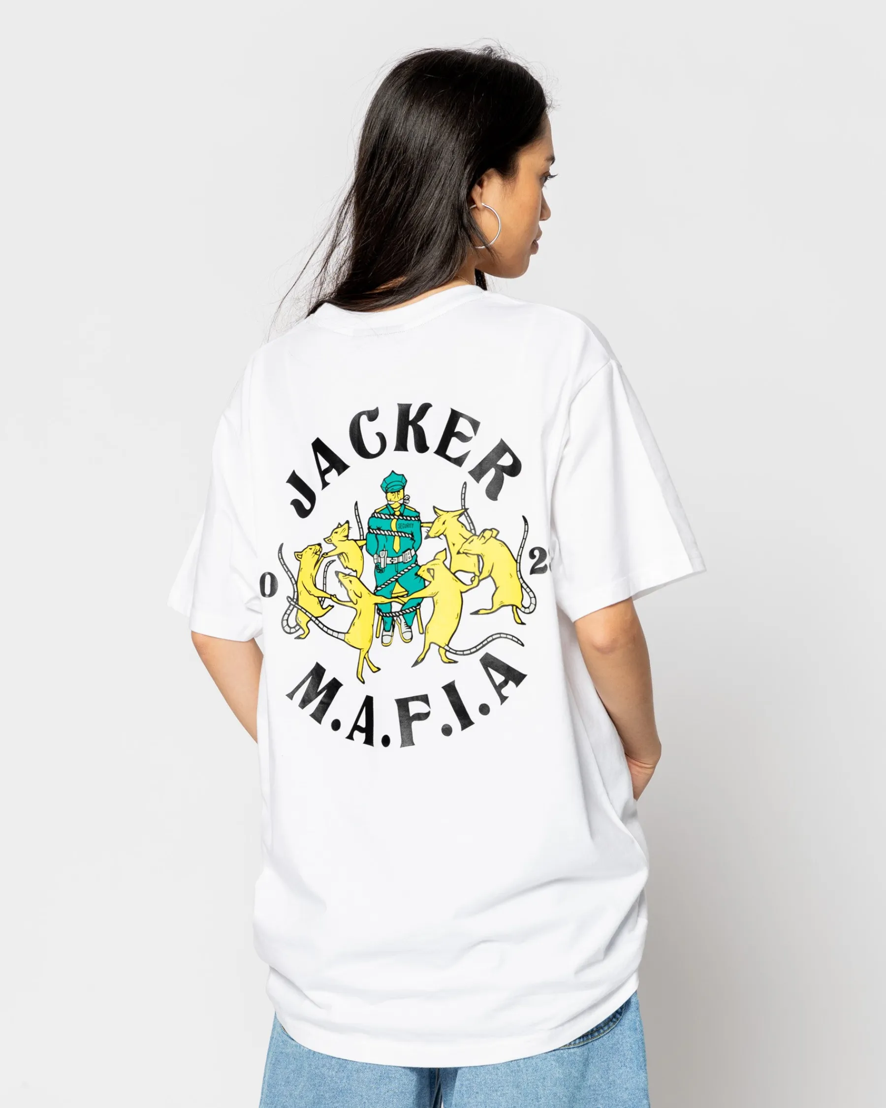 T-shirts|JACKER DANCING RATS - T-SHIRT - WHITE