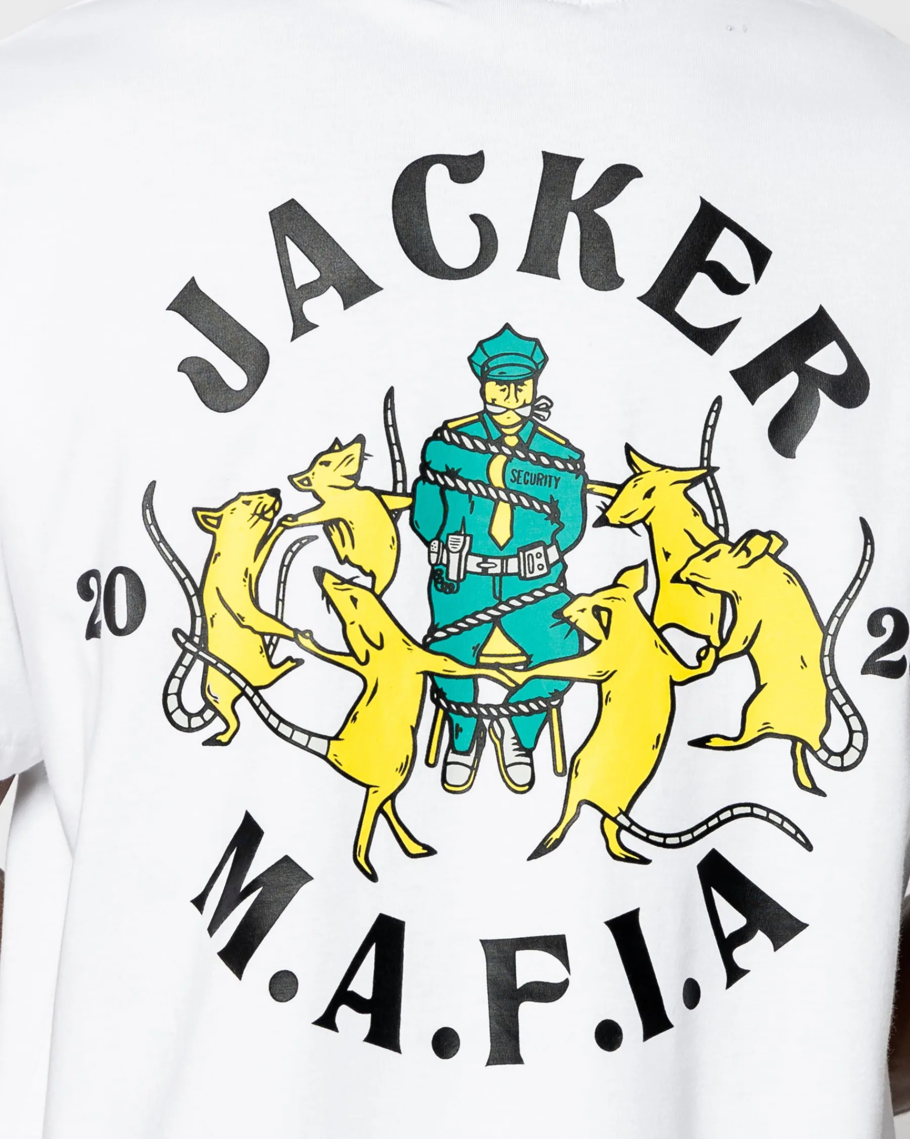 T-shirts|JACKER DANCING RATS - T-SHIRT - WHITE