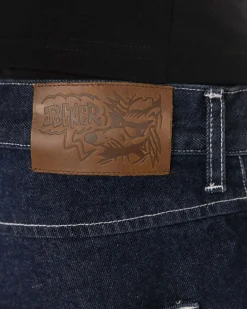 Pantalons & Shorts|JACKER DEVILS DANCE DENIM BAGGY PANT - AOP