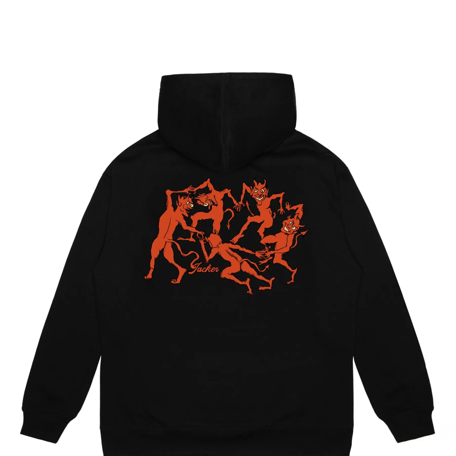 Sweats|JACKER DEVILS DANCE HOODIE - BLACK