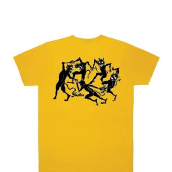T-shirts|JACKER DEVILS DANCE T-SHIRT - YELLOW