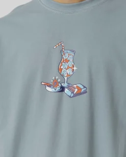 T-shirts|JACKER DINA COCKTAIL T-SHIRT - BLUE