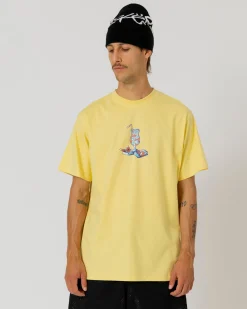 T-shirts|JACKER DINA COCKTAIL T-SHIRT - YELLOW
