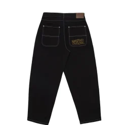 Pantalons & Shorts|JACKER DISTILLERY BAGGY DENIM PANT - BLACK