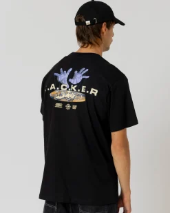 T-shirts|JACKER EUROPA T-SHIRT - BLACK