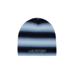 Headwear|JACKER EURO STRIPE BEANIE - BLUE