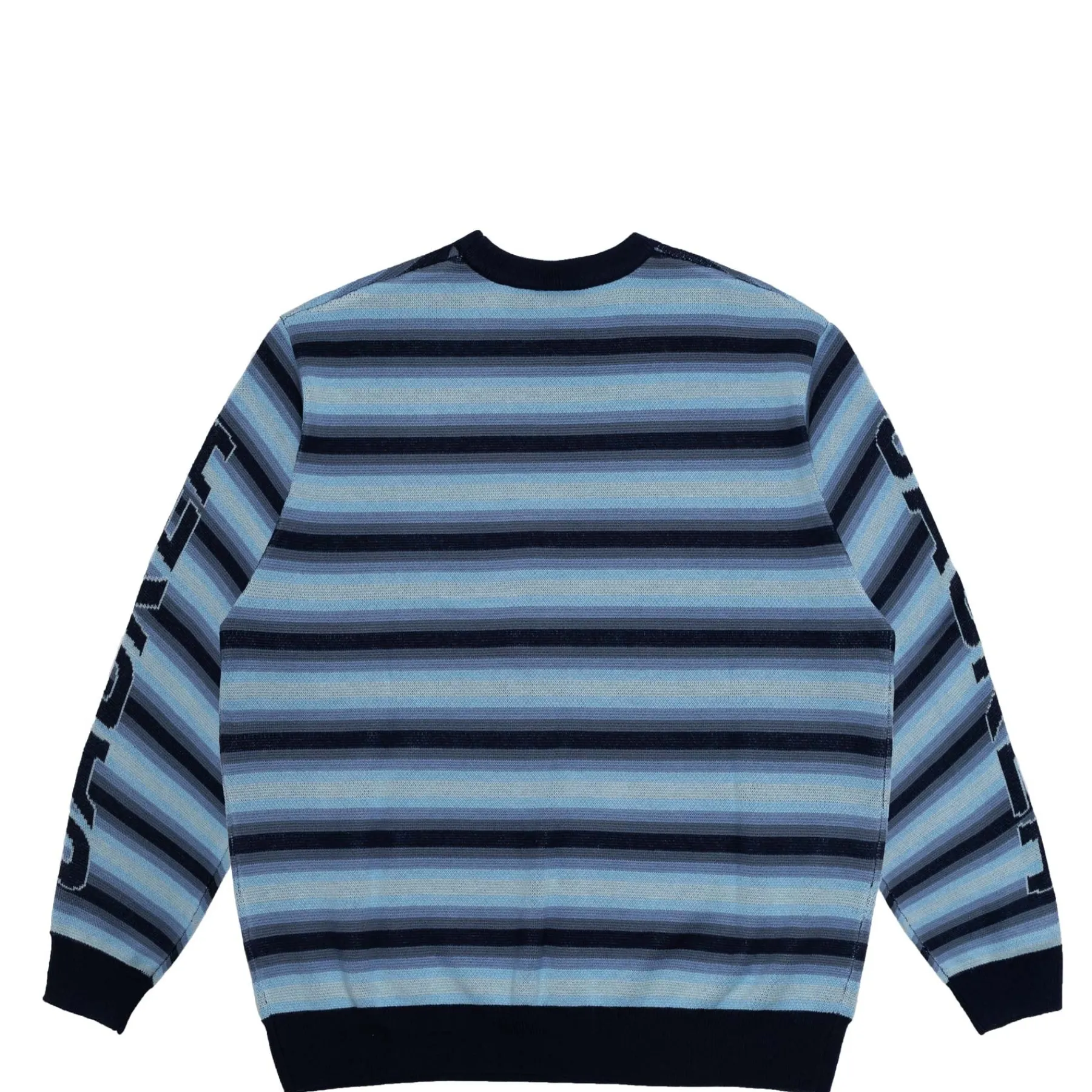 Sweats|Knit|JACKER EURO STRIPE KNIT - BLUE