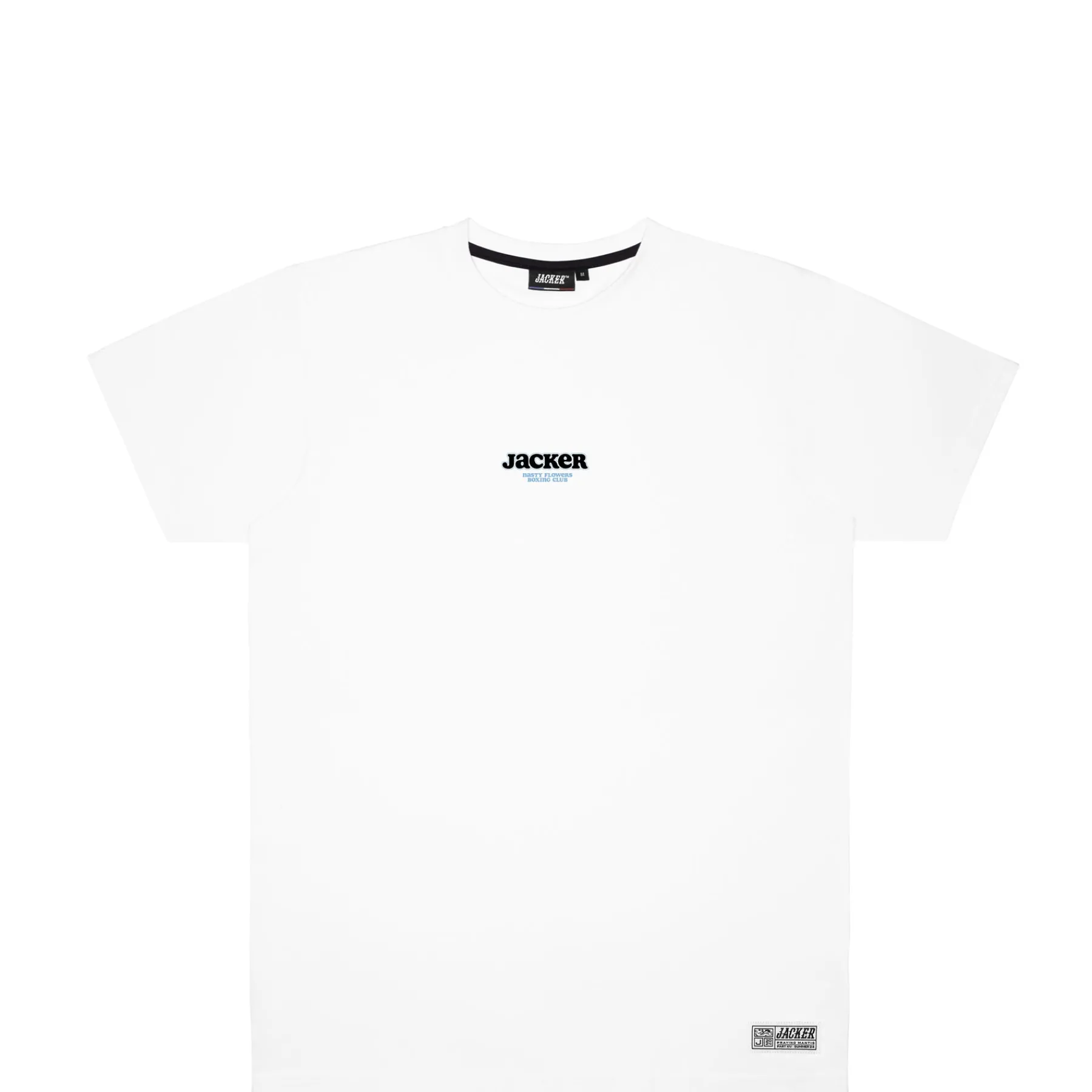T-shirts|JACKER FIGHT FLOWER T-SHIRT - WHITE