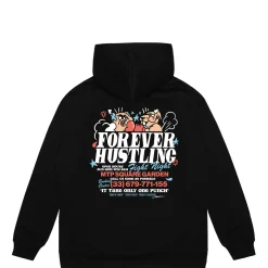 Sweats|JACKER FIGHT HOODIE - BLACK